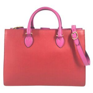 GUCCI 409530 Briefcase Bicolor logo Hand Bag Tote Bag Shoulder Bag Business bag